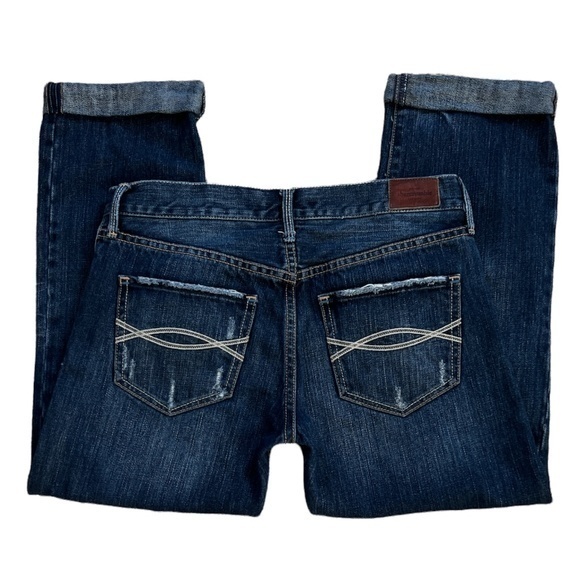 Abercrombie & Fitch  Distressed Capri Jeans Sz. 12 - Picture 5 of 9